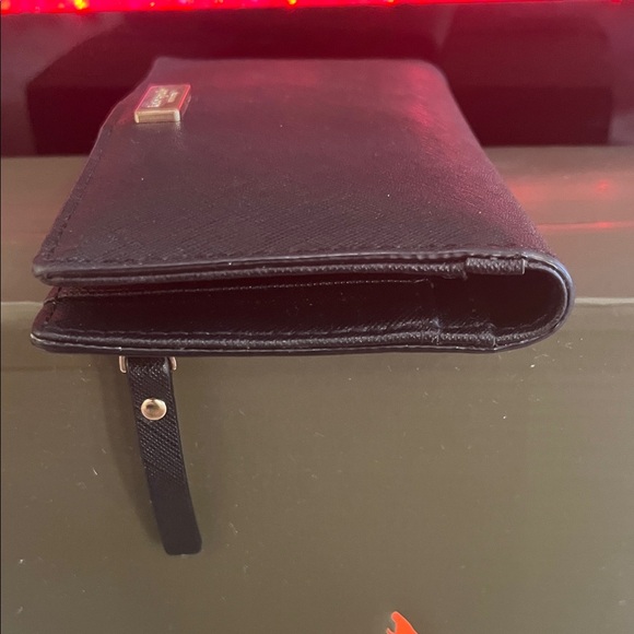 Kate Spade Black Leather Card Holder - Picture 12 of 12